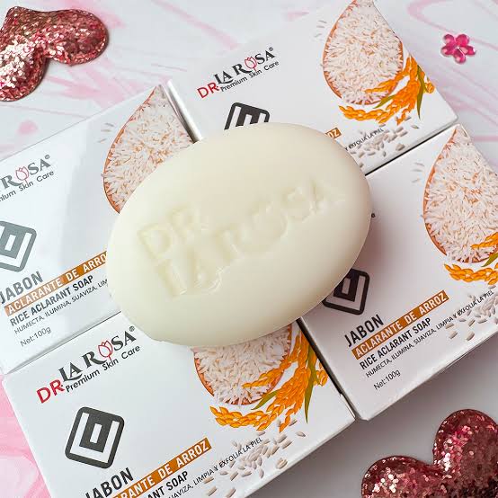 Jabón aclarante de arroz