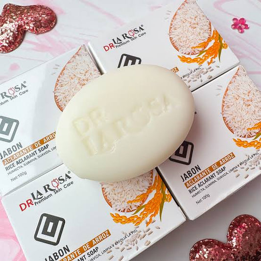 Jabón aclarante de arroz