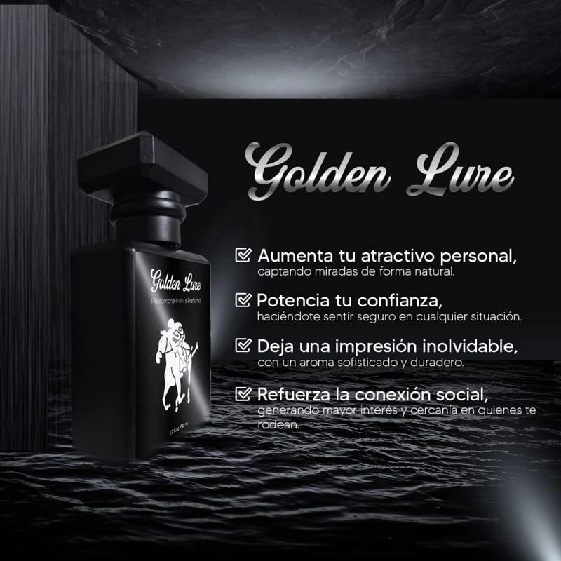 Perfume masculino con feromonas